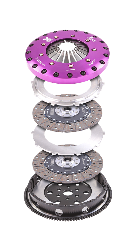 Xtreme Performance - 230mm Organic Twin Plate Clutch Kit Incl Flywheel 1200Nm to fit BMW - Image 1