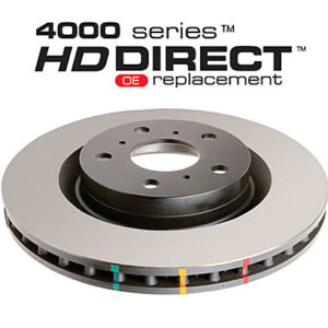 Front DBA Brake Discs 4000 Series Plain to fit Hyundai
