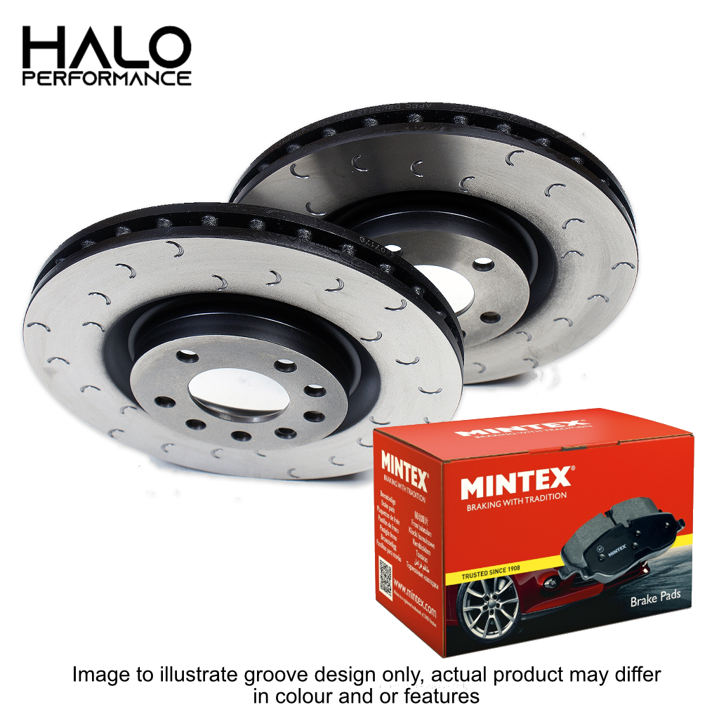 Corsa VXR 190 Rear Brake Discs and Mintex Pads