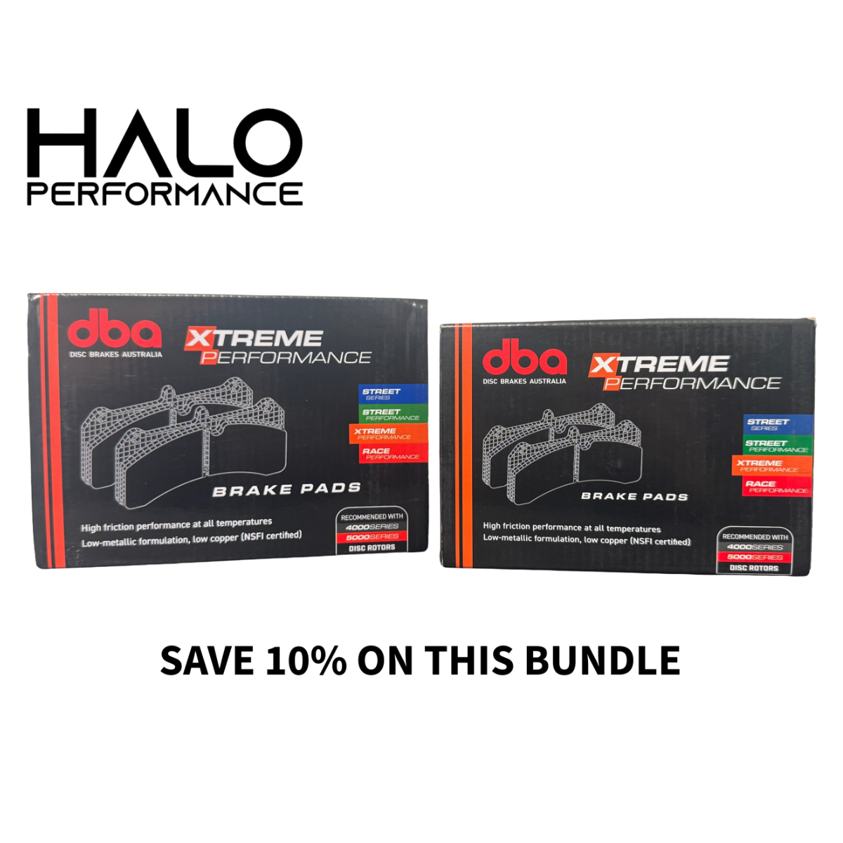 DBA Xtreme Pads Package