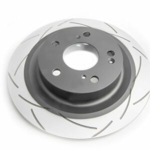 Rear DBA Street Series T2 Grooved Brake Discs to fit Honda Civic Type R FK8