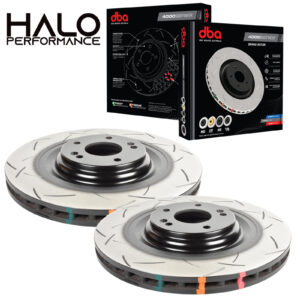 Hyundai I30N Facelift Front DBA Grooved Brake Discs