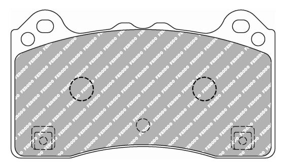 Focus RS MK3 Front HALO C Hook Brake Discs with DS2500 Pads - Image 2