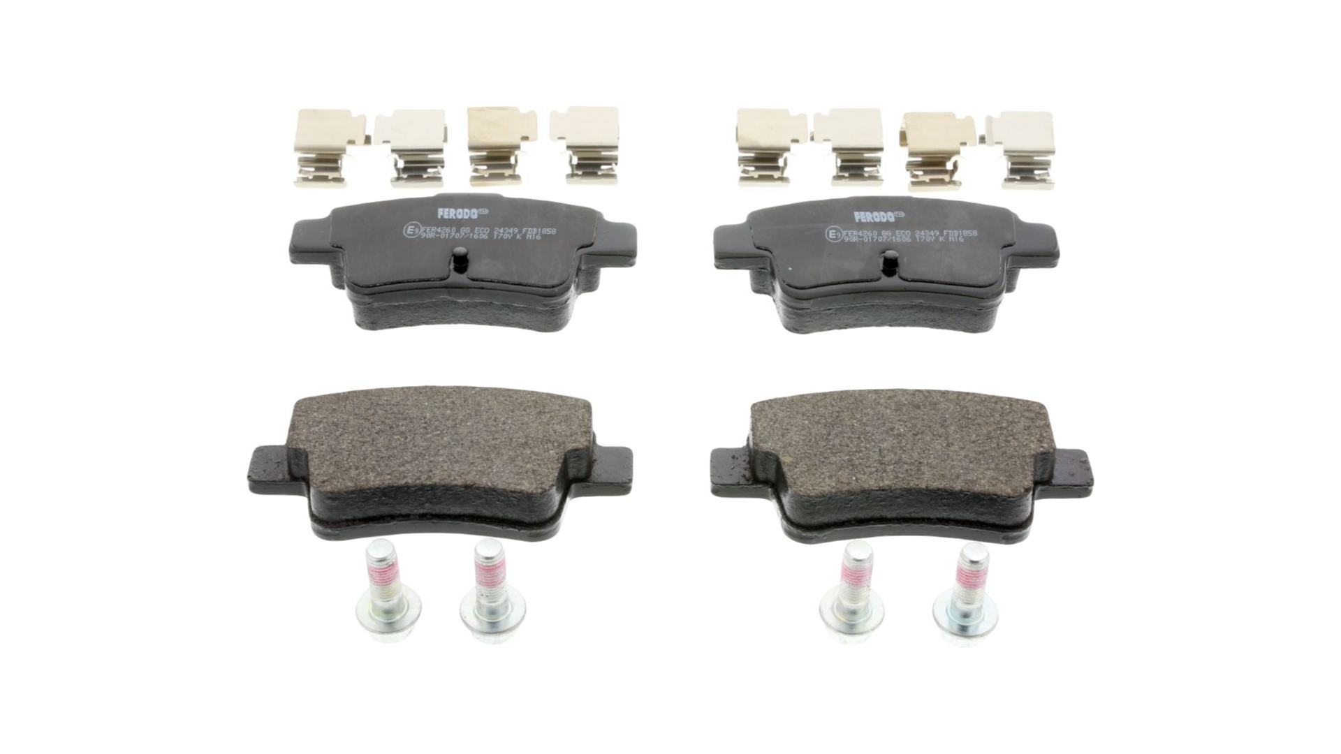 Rear Ferodo DS2500 Brake Pads for Corsa VXR - Image 1