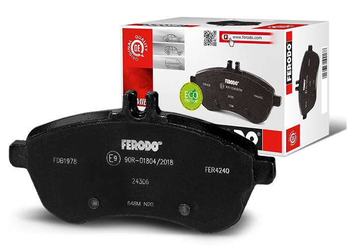 Front Ferodo OEM Brake Pads FVR1642