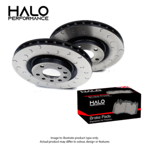 HALO C Hook Brake Discs with HALO Pads