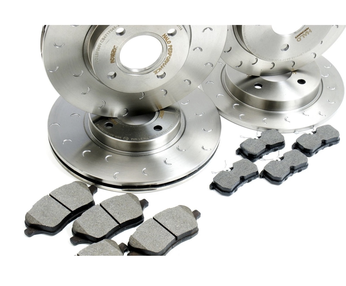 Ford Fiesta 1.6 ST180 ST200 Front & Rear C-Hook Discs with Brake Pads - Image 1