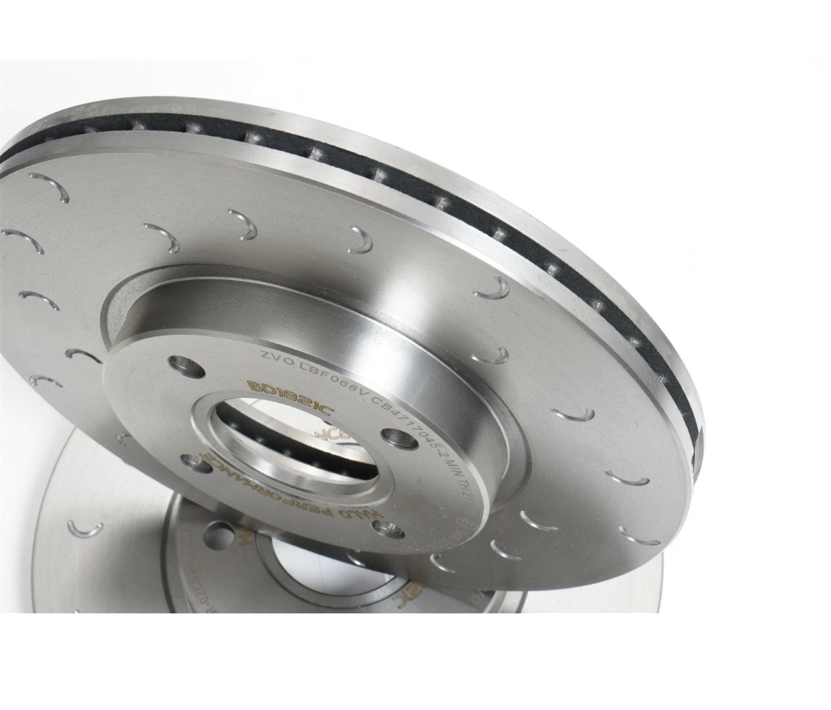 Ford Fiesta 1.6 ST180 ST200 Front & Rear C-Hook Discs with Brake Pads - Image 2