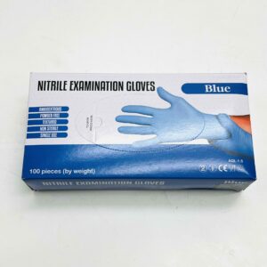 Nitrile Powder Free Disposable Gloves 100 Blue