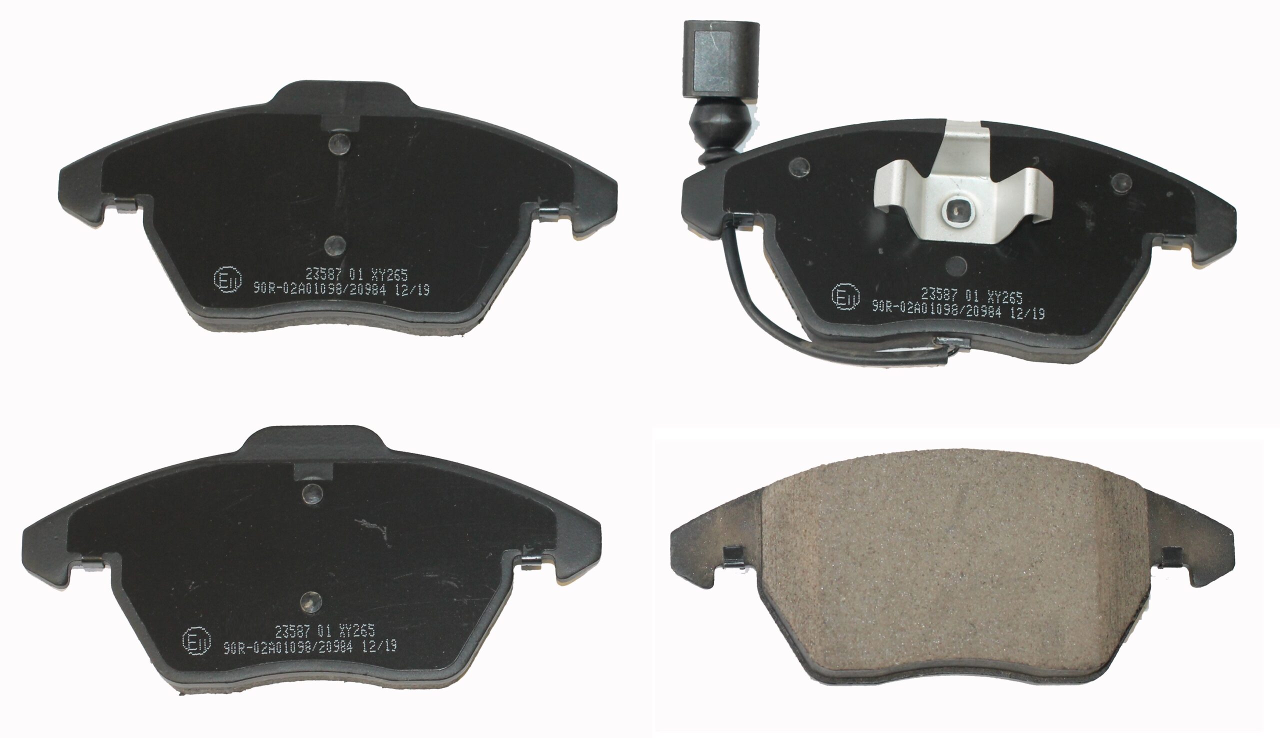 VW Polo 1.8 GTI Front C-Hook Brake Discs with Brake Pads - Image 2