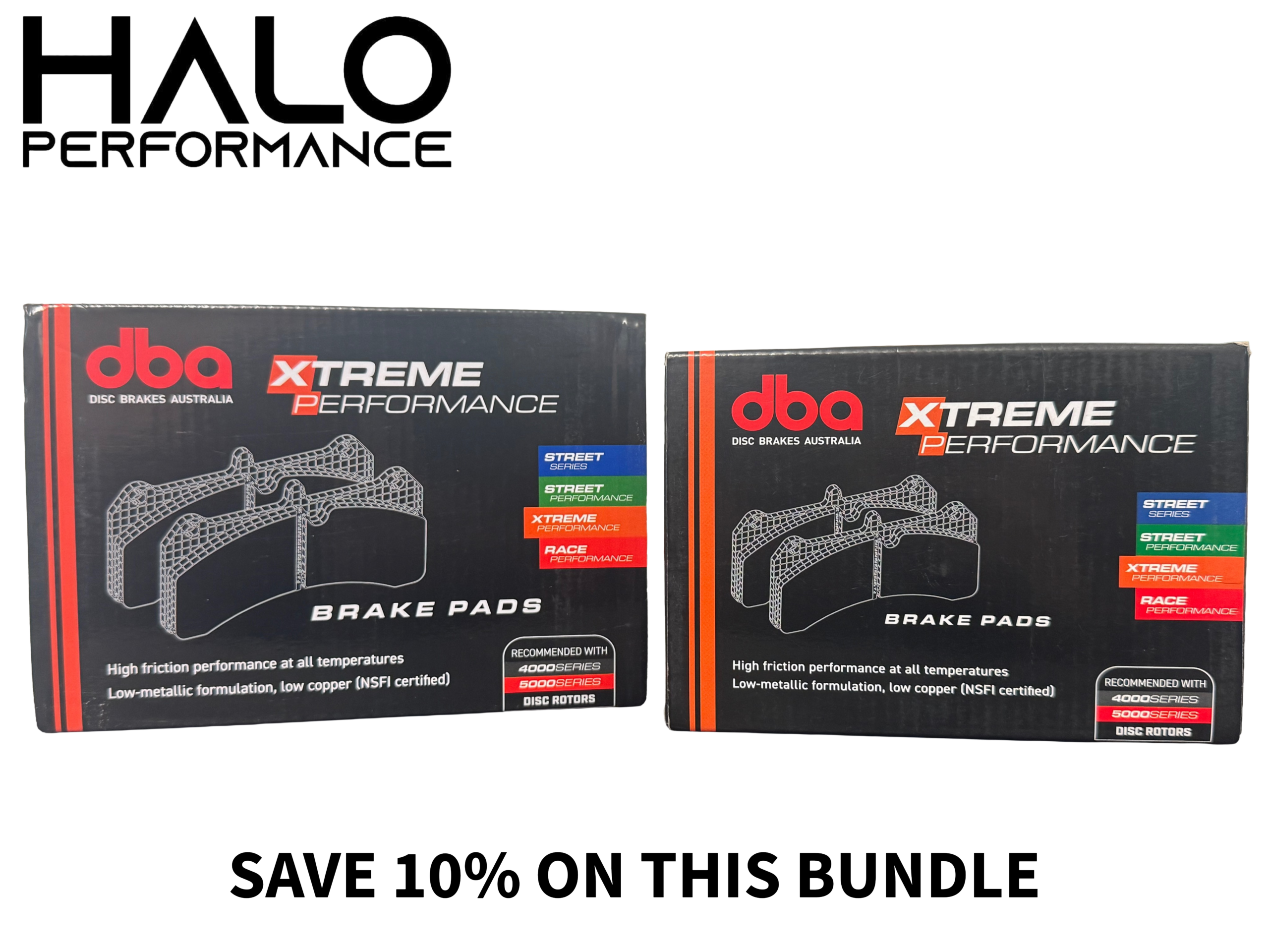 Audi RS3 8V Front and Rear DBA Xtreme Brake Pad Bundle