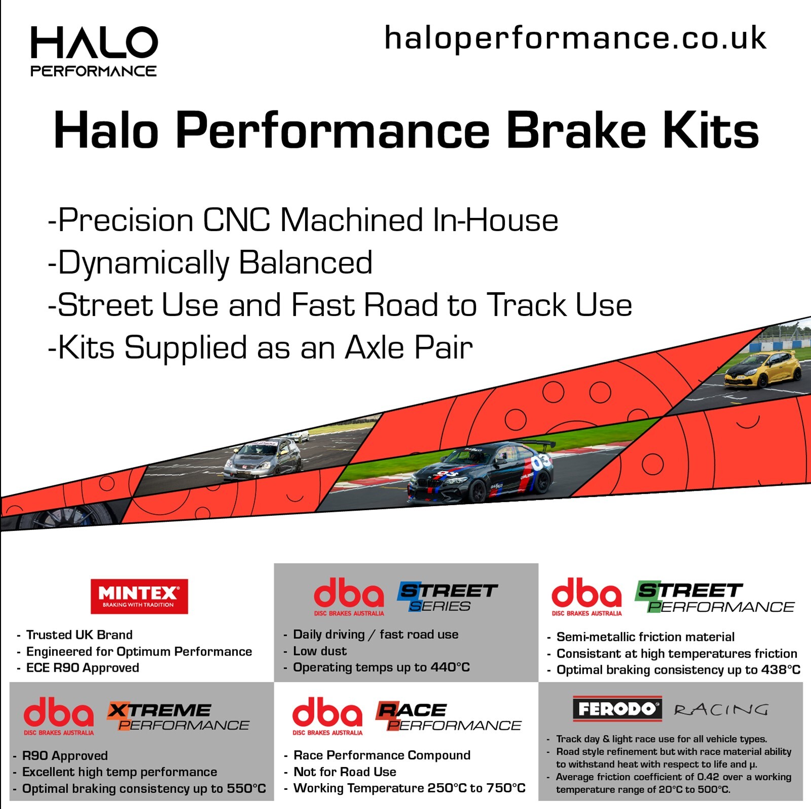 Ford Fiesta 1.6 ST ST180 ST200 Rear Brake Discs DBA Upgrade X2 - Image 4