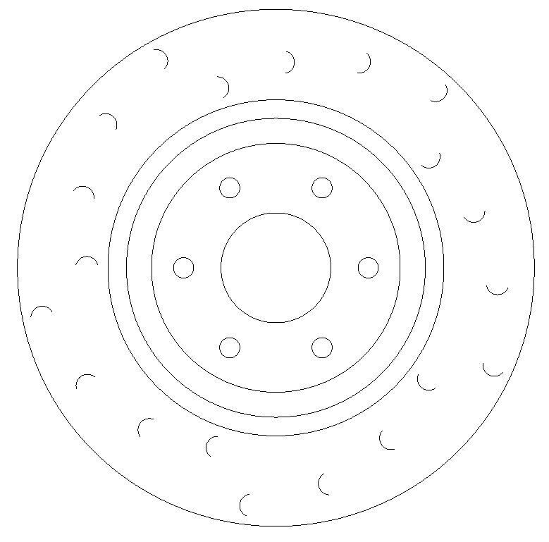 for Nissan Navara D40 Front Brake Discs Mintex Pads - Image 1
