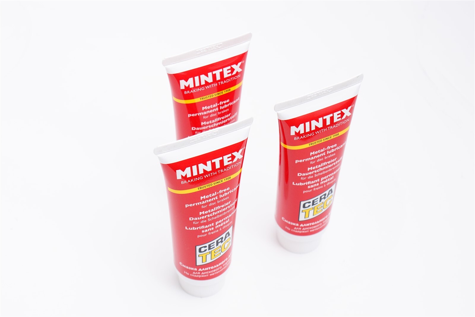 Brand New Mintex Ceratec Brake Pad Anti Squeal Grease 3 X 75ml Tubes - Image 1