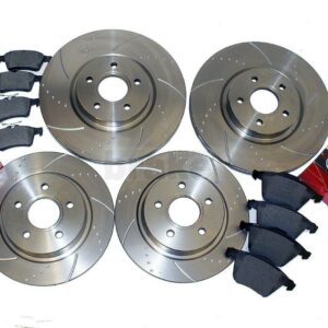 Front Rear Performance Brake Discs Mintex Pads to fit Ford Focus ST ST225 MK2