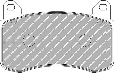 Tesla Model 3 Performance Front C-Hook Discs with DS2500 Pads - Image 1