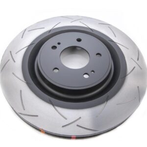 Front DBA 4000 Series T3 Slotted Brake Discs to fit Mitsubishi Evo X