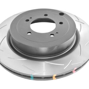 Rear DBA 4000 Series T3 Slotted Brake Discs to fit Mitsubishi Evo X