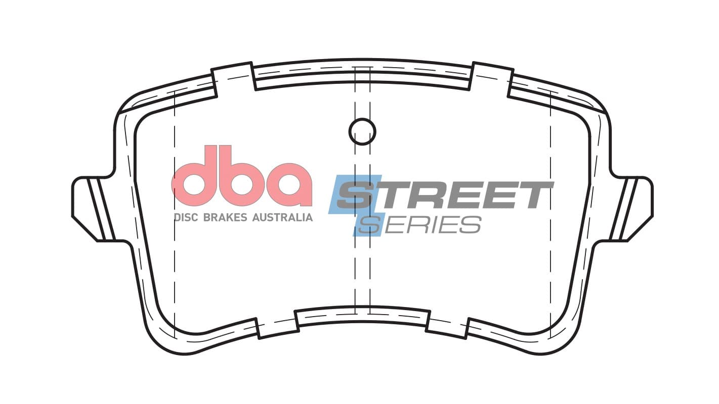Rear DBA Street Series Ceramic Pads DB2185SS - Image 1