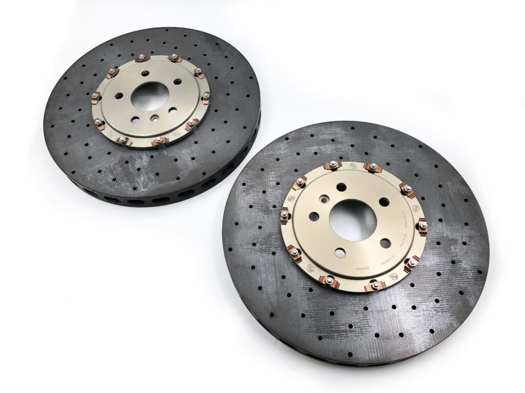 Mclaren 720s / 600LT Front Carbon Ceramic Brake Discs - Image 2