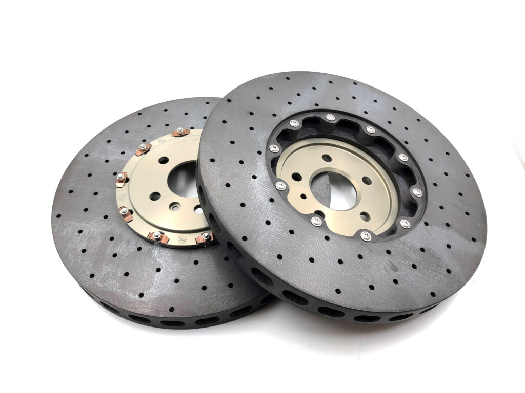 Mclaren 720s / 600LT Front Carbon Ceramic Brake Discs - Image 1